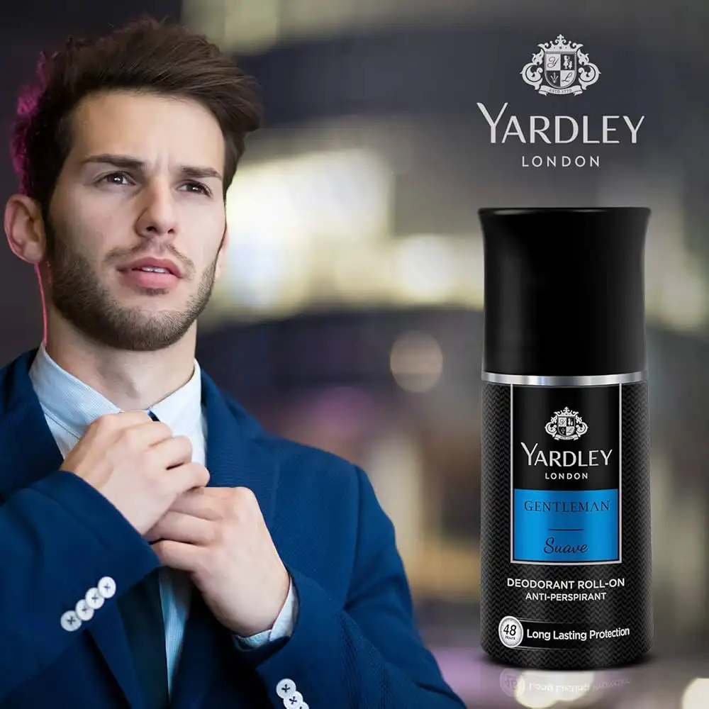 Yardley London Gentleman Suave Deodorant Roll On-50ml thumbnail 3