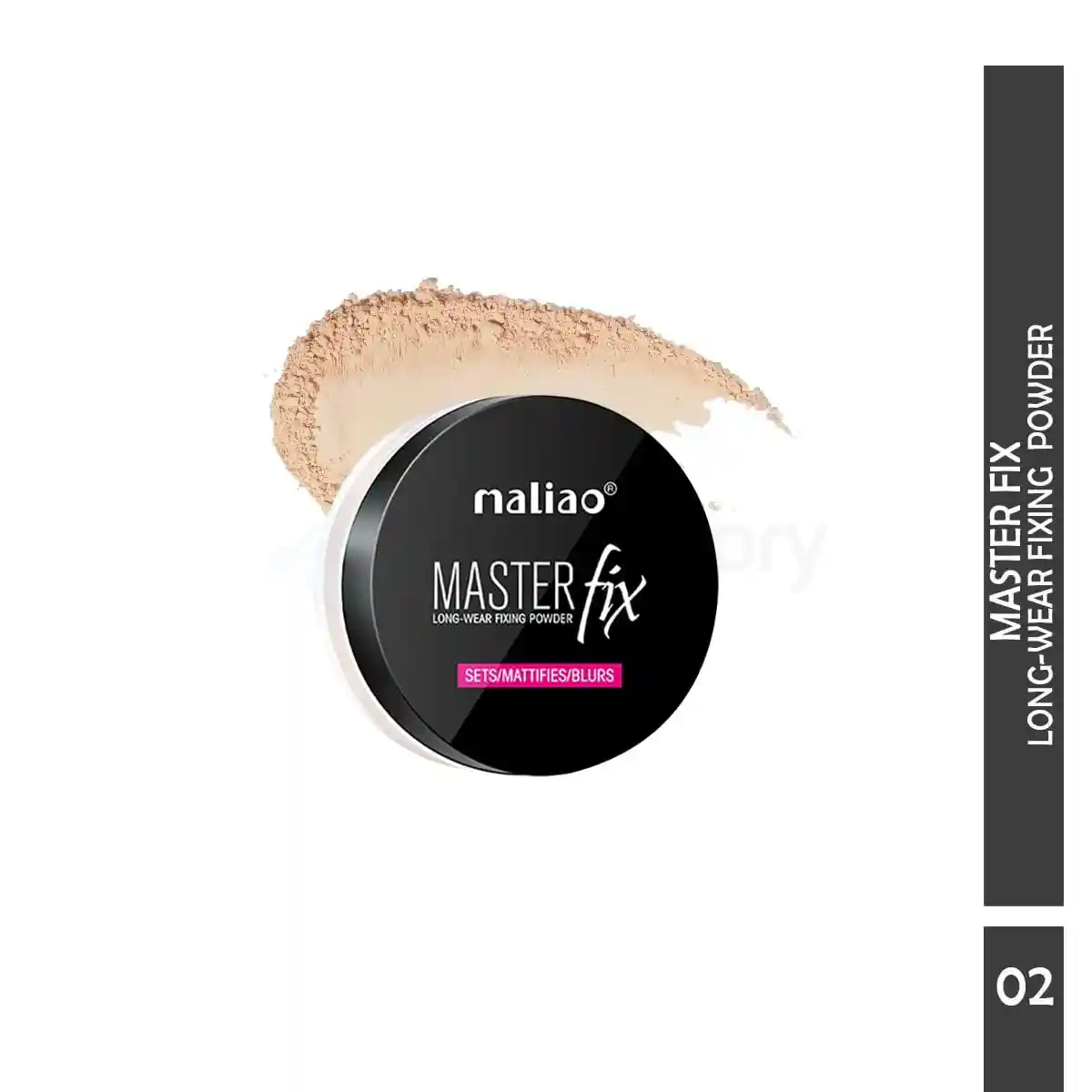 Maliao Master Fix Long Wear Fixing Powder Shade 02-15g
