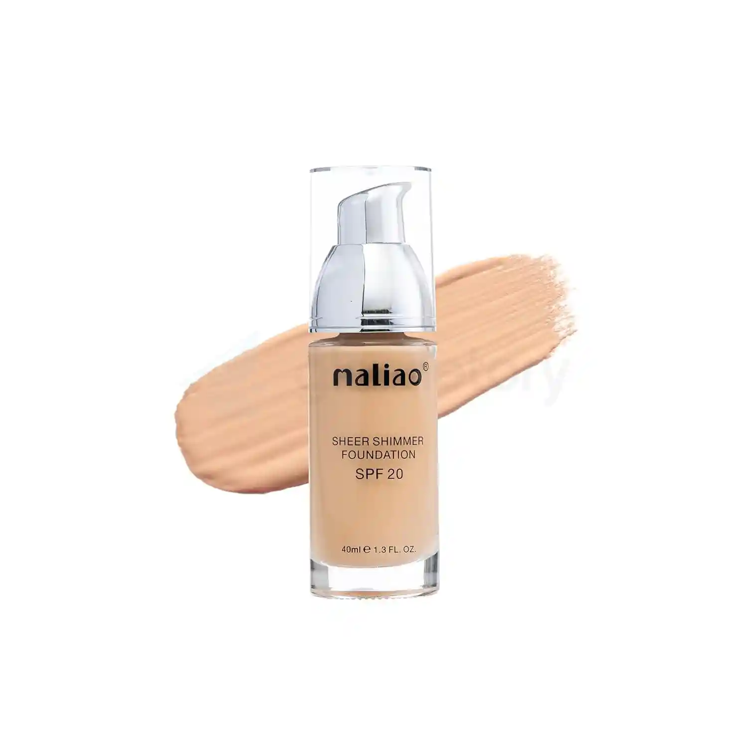 Maliao Sheer Radiance Shimmer Foundation SPF 20 Shade 04