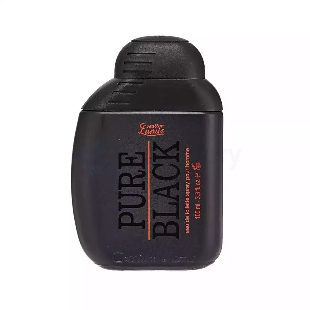 Creation Lamis Pure Black EDT Spray for Men-100ml