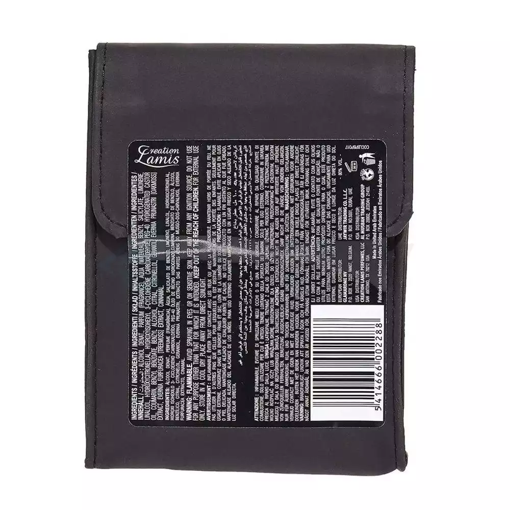 Creation Lamis Pure Black EDT Spray for Men-100ml thumbnail 4