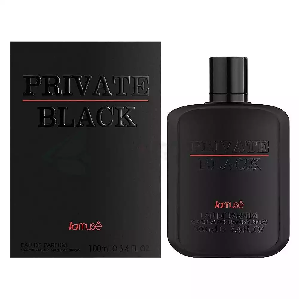 Lamuse Private Black Eau de Parfum for Men-100ml