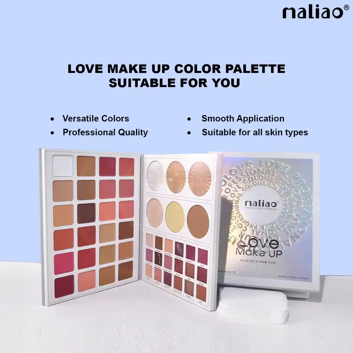 Maliao Love Makeup Palette-48 Shades thumbnail 4