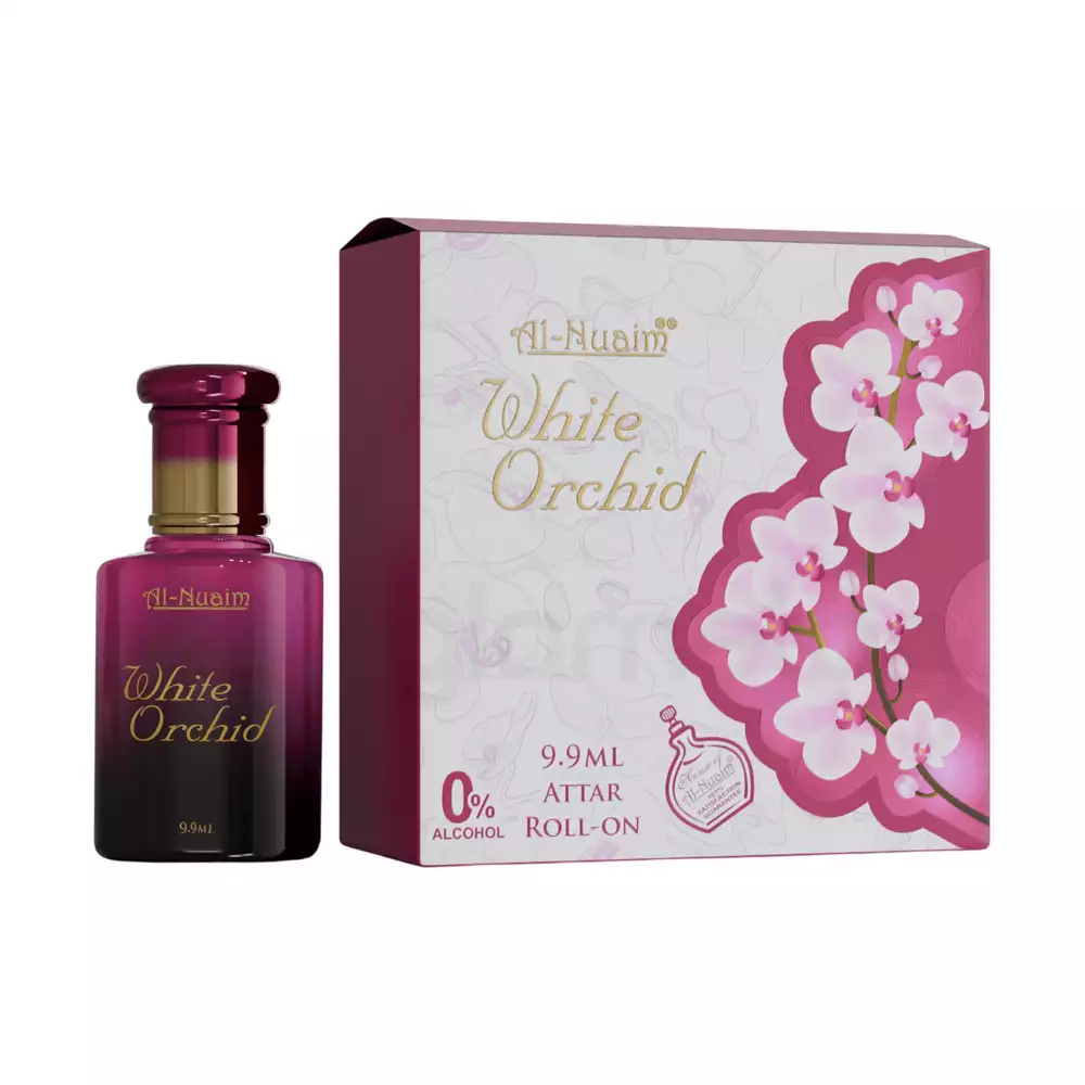Al-Nuaim White Orchid Roll On Attar-9.9ml