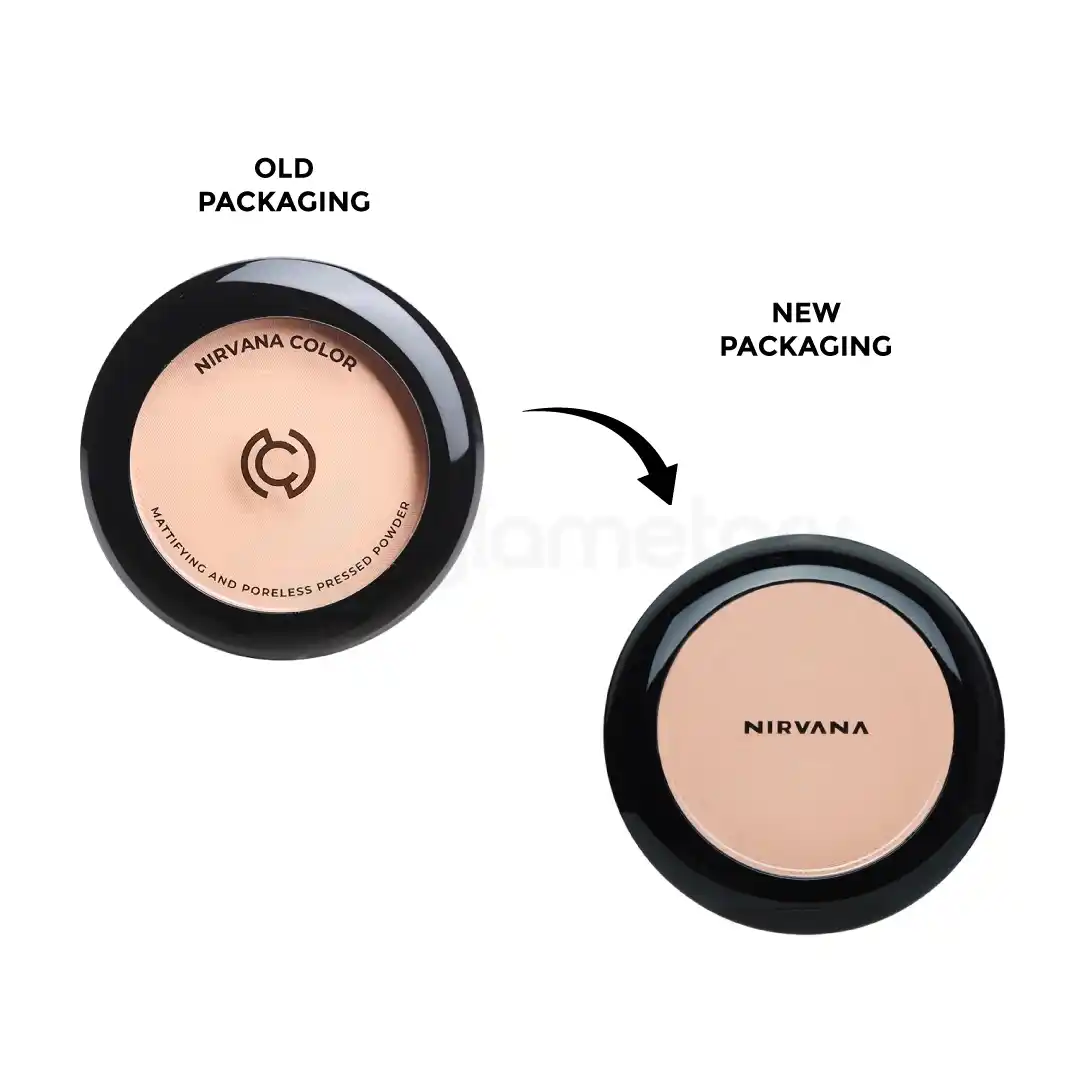 Nirvana Mattifying & Poreless Pressed Powder Light Beige thumbnail 4