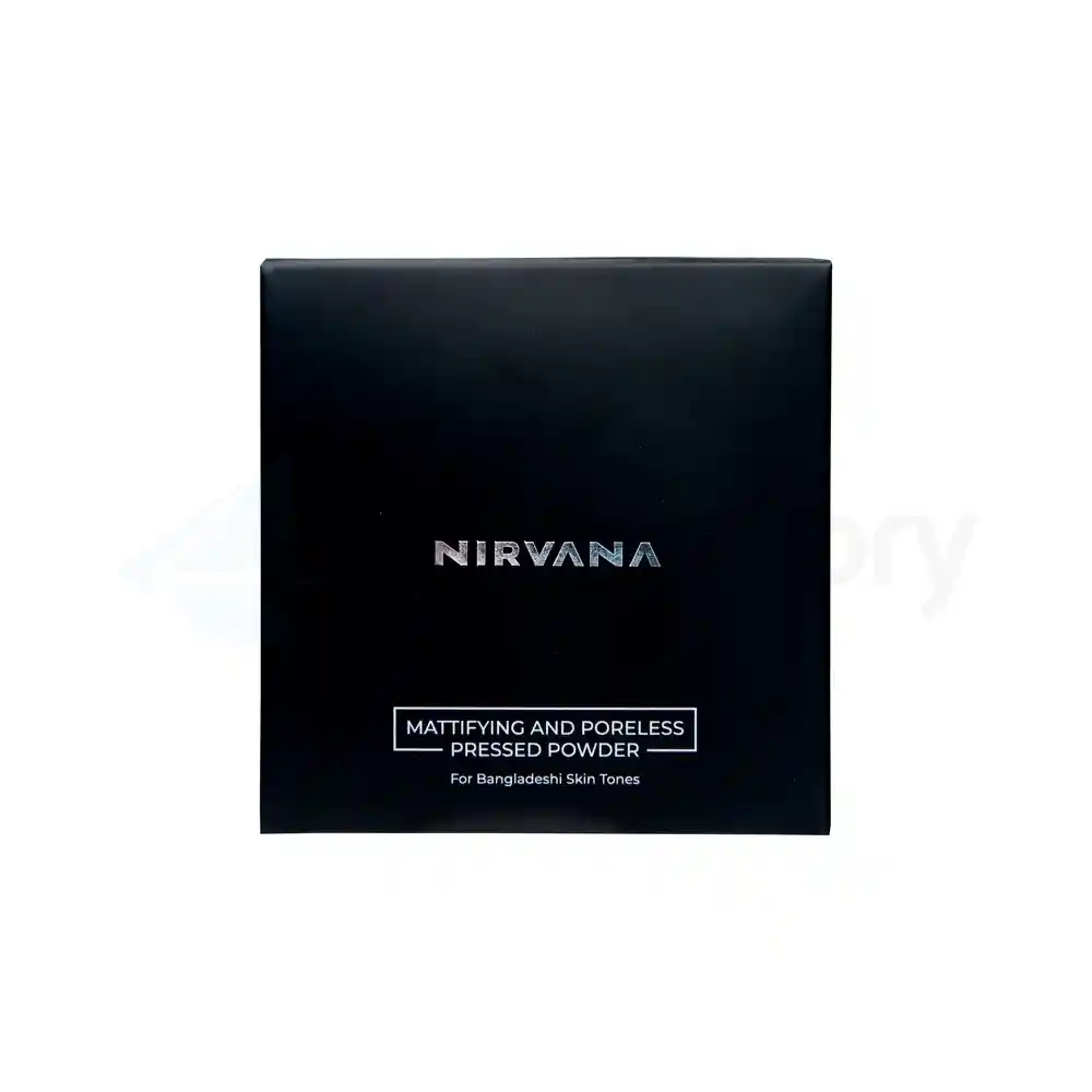 Nirvana Mattifying & Poreless Pressed Powder Light Beige thumbnail 6