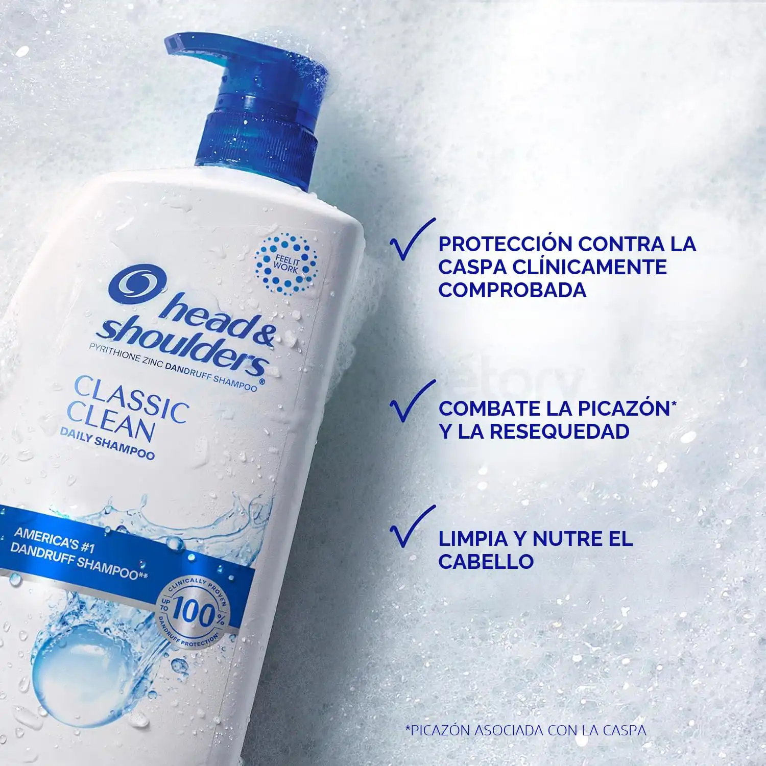 Head & Shoulders Anti Dandruff Shampoo Classic Clean-950ml