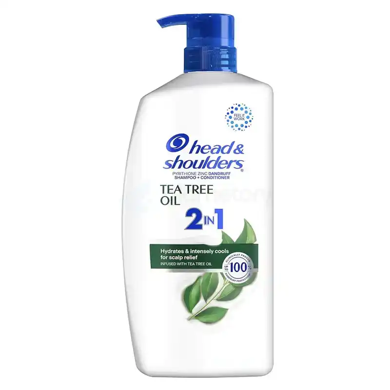 Head & Shoulders 2 In 1 Anti Dandruff Shampoo+Conditioner Tea Tree Oil-835ml