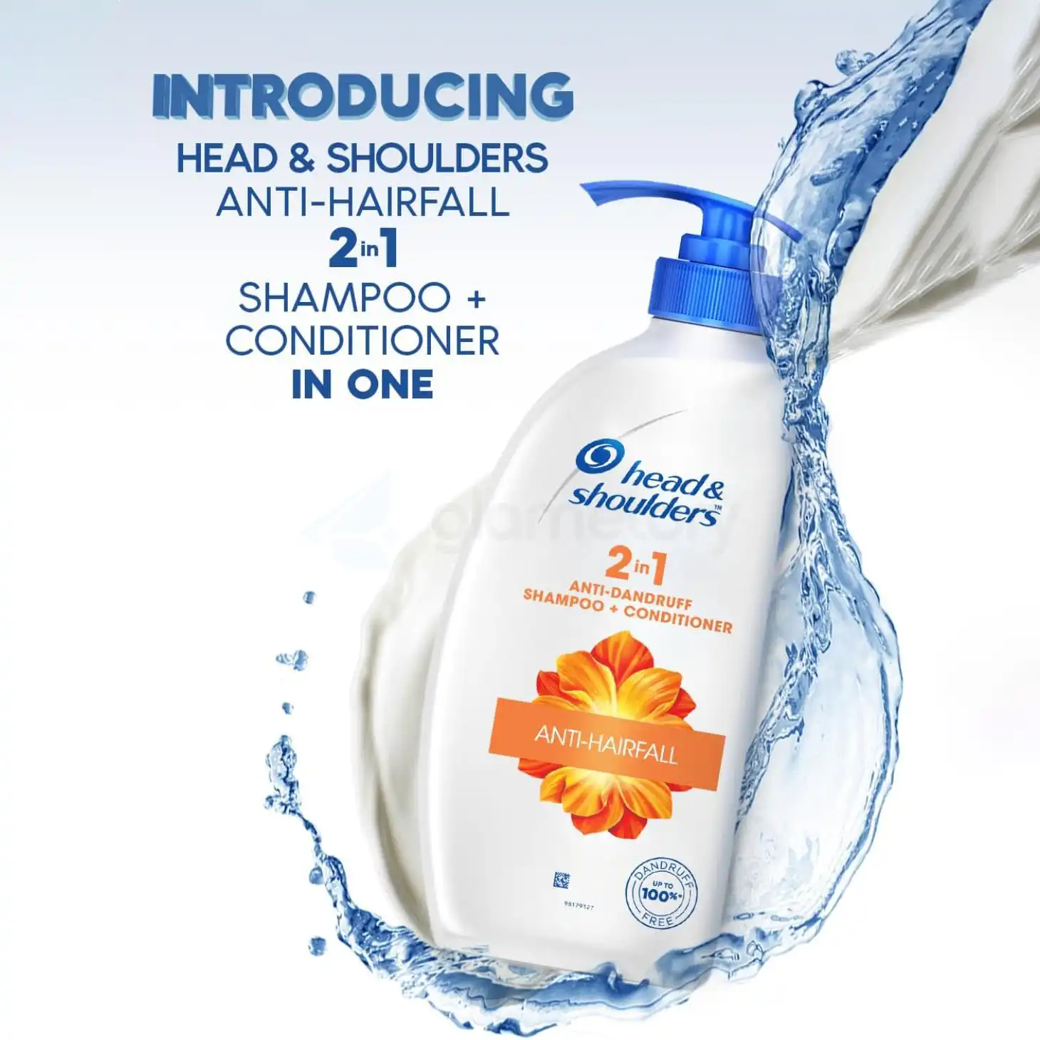 Head & Shoulder 2 In 1 Anti Dandruff Shampoo+Conditioner Anti-Hairfall-650ml