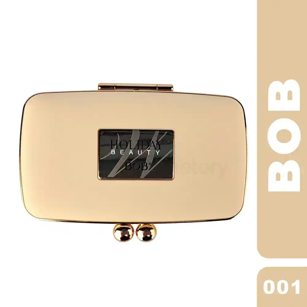 BOB Holiday Luxurious Gold Face Powder-001 Golden Box