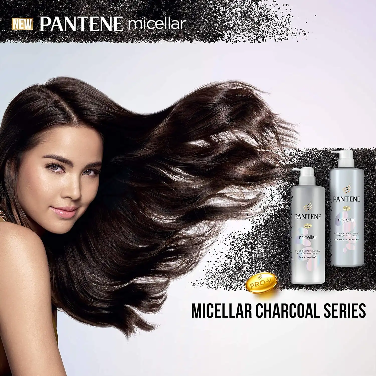 Pantene Micellar Detox & Scalp Cleanse Shampoo-530ml thumbnail 4
