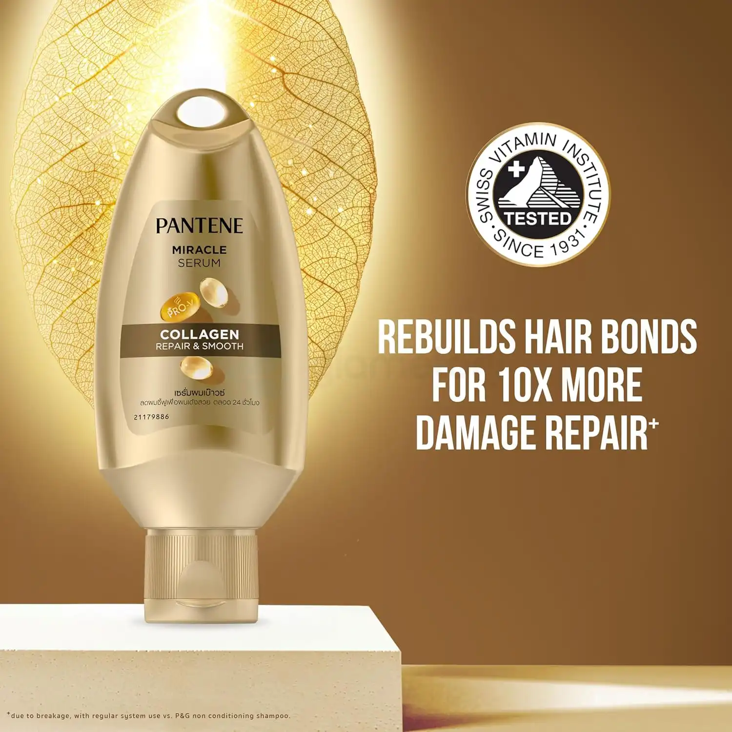 Pantene Miracle Collagen Repair & Moisture Serum-40ml thumbnail 3