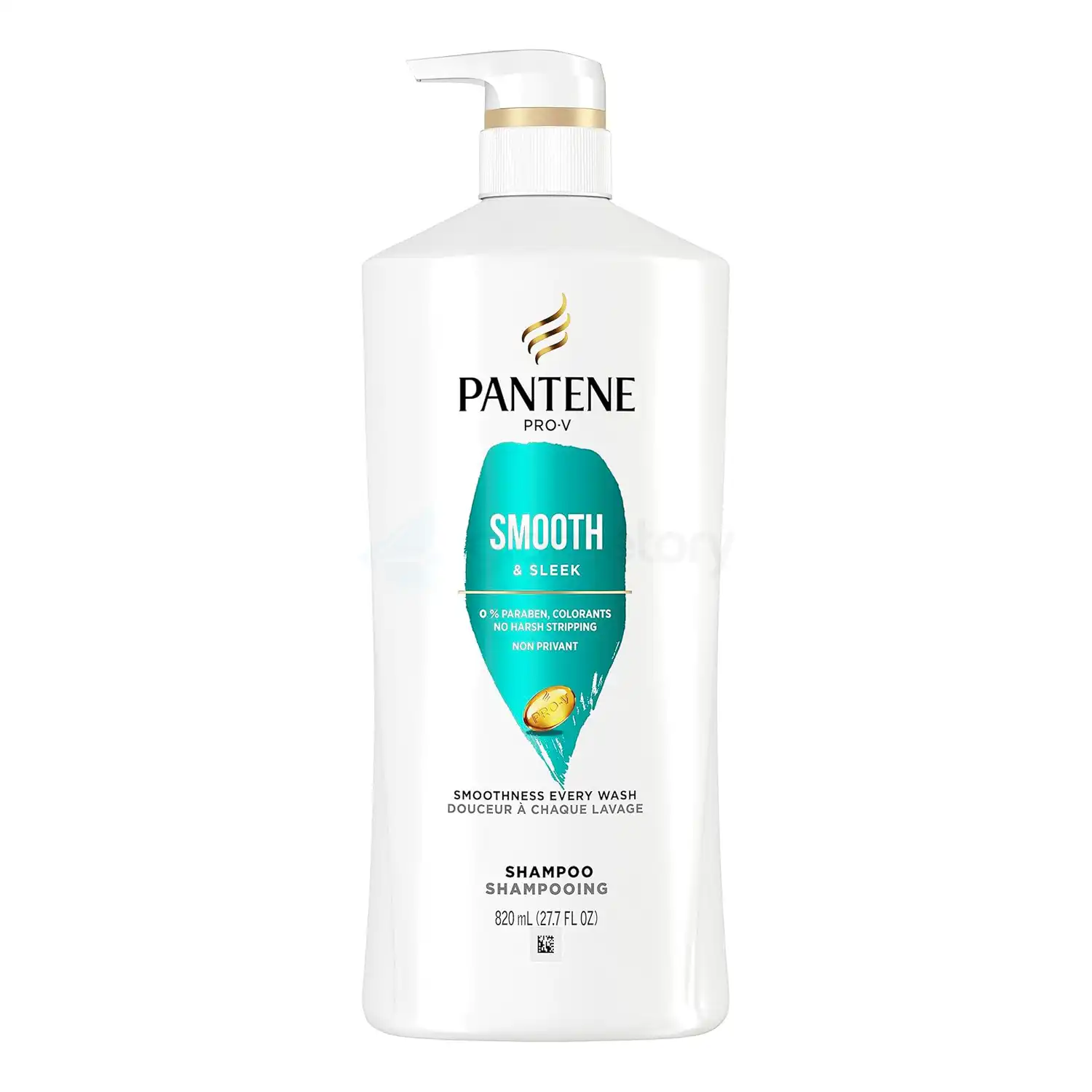 Pantene Pro V Smooth & Sleek Shampoo-820ml