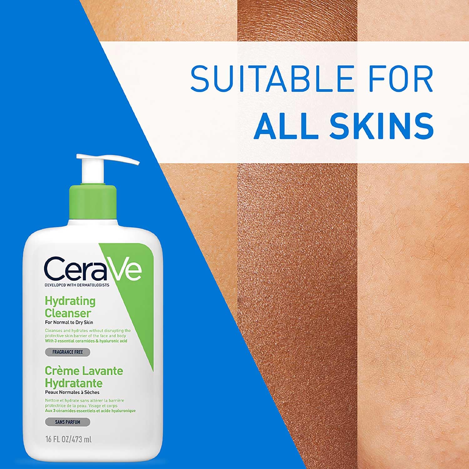 Cerave Hydrating cleanser For Normal to Dry Skin-473ml thumbnail 8