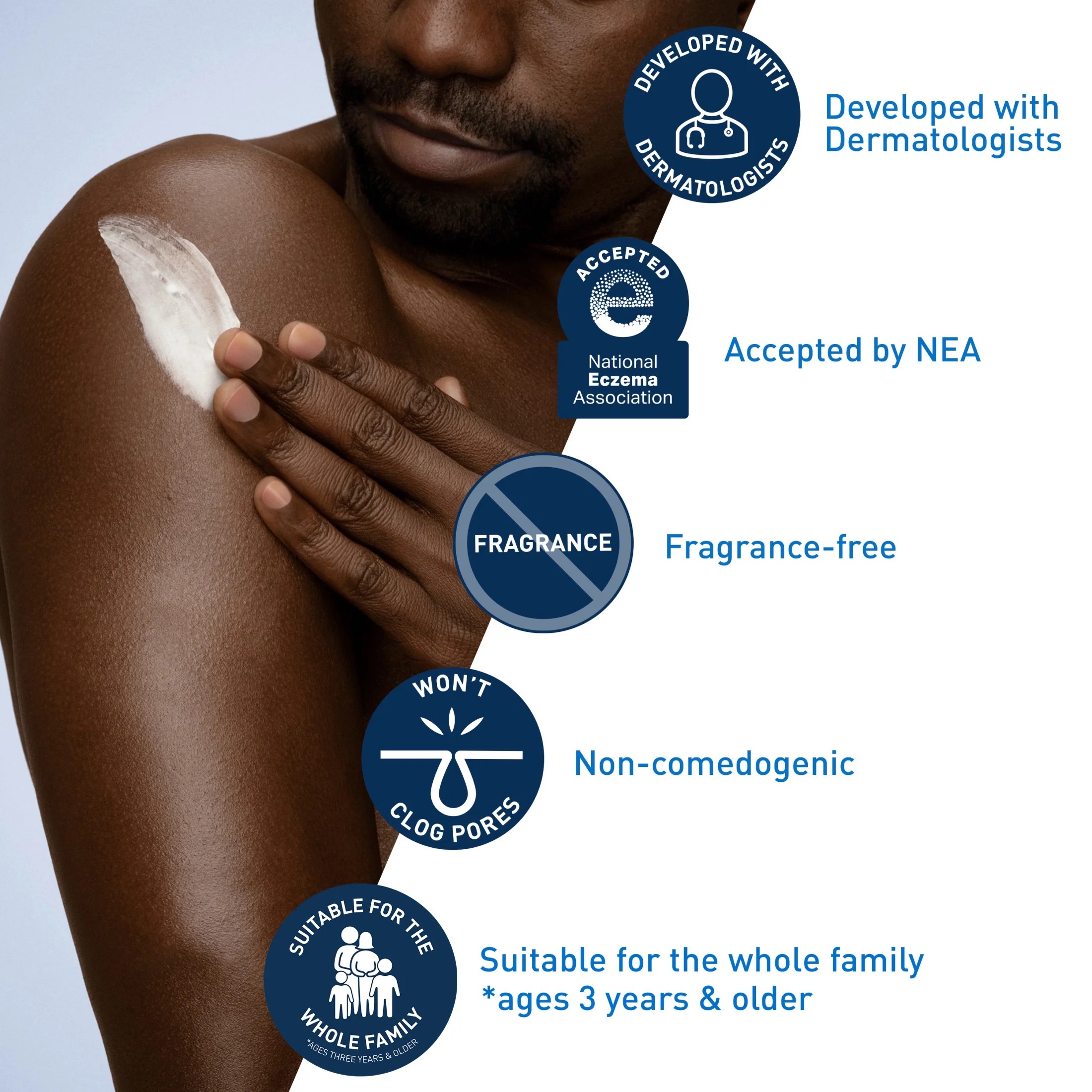 Cerave Moisturizing Cream For Normal to Dry Skin-340g thumbnail 3