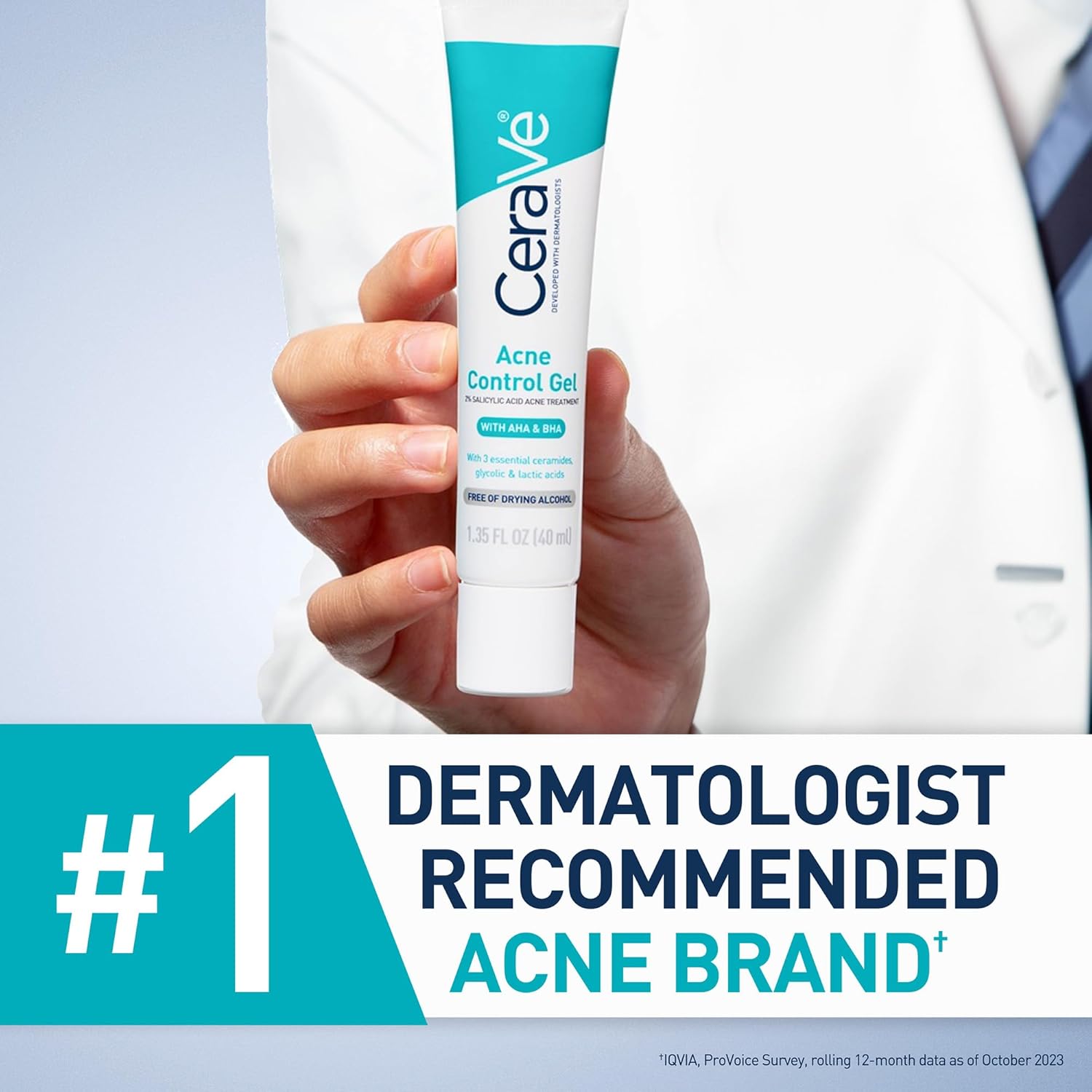 Cerave Acne Control Gel with AHA & BHA-40ml thumbnail 4