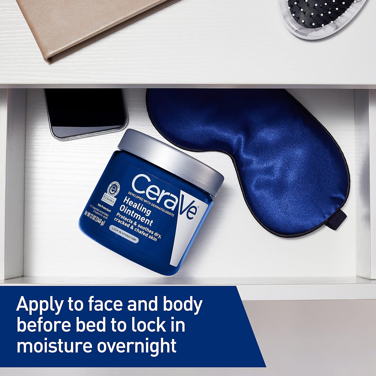Cerave Healing Ointment Skin Protectant Lock In Hydration-340g thumbnail 5