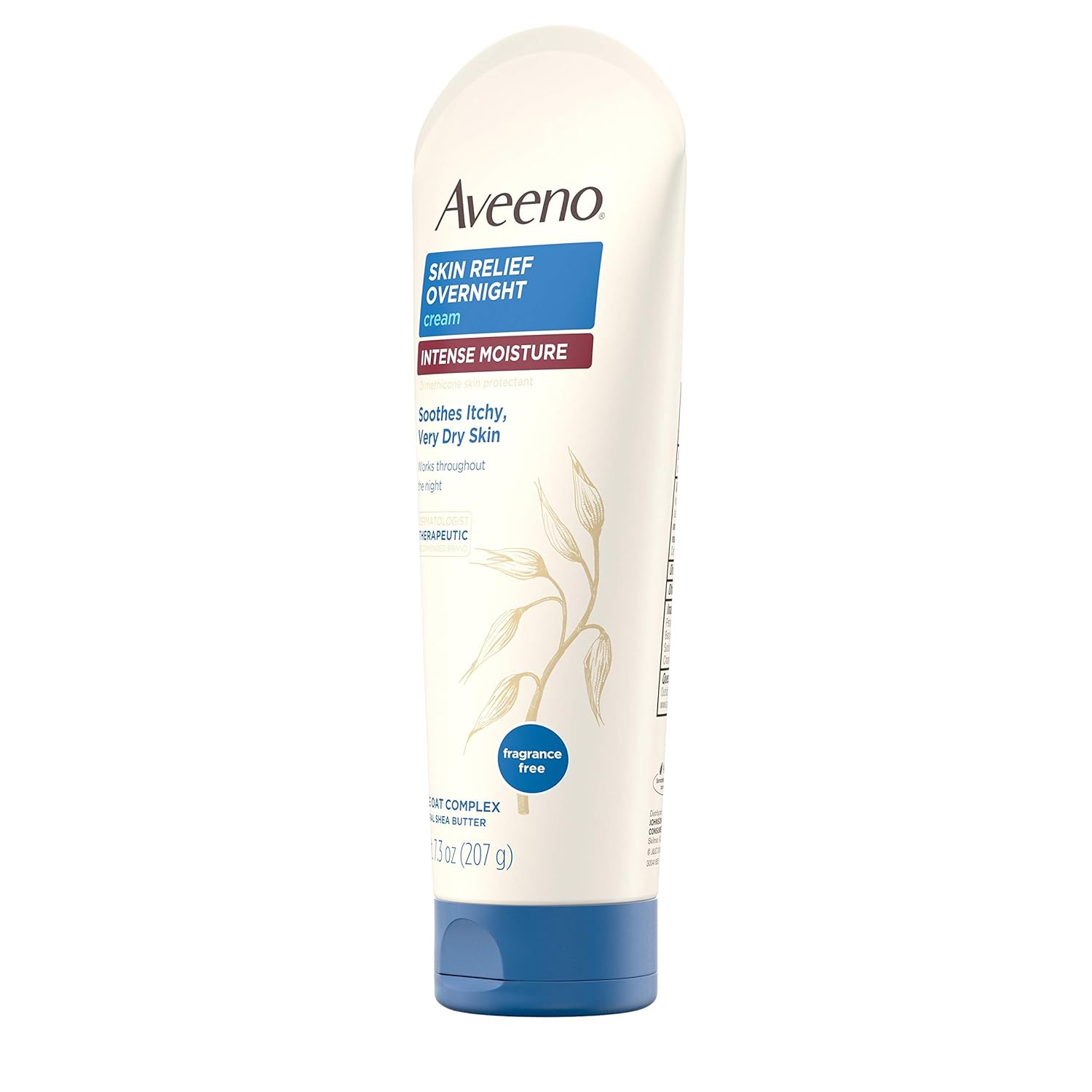 Aveeno Skin Relief Overnight Cream Intense Moisture-207g thumbnail 3