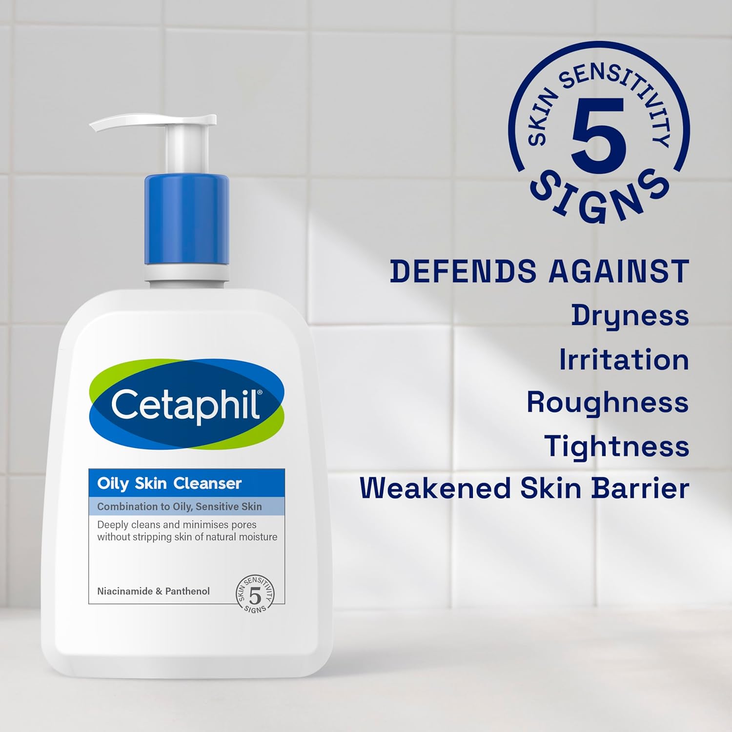 Cetaphil Oily Skin Cleanser for Oily & Sensitive Skin-236ml thumbnail 4