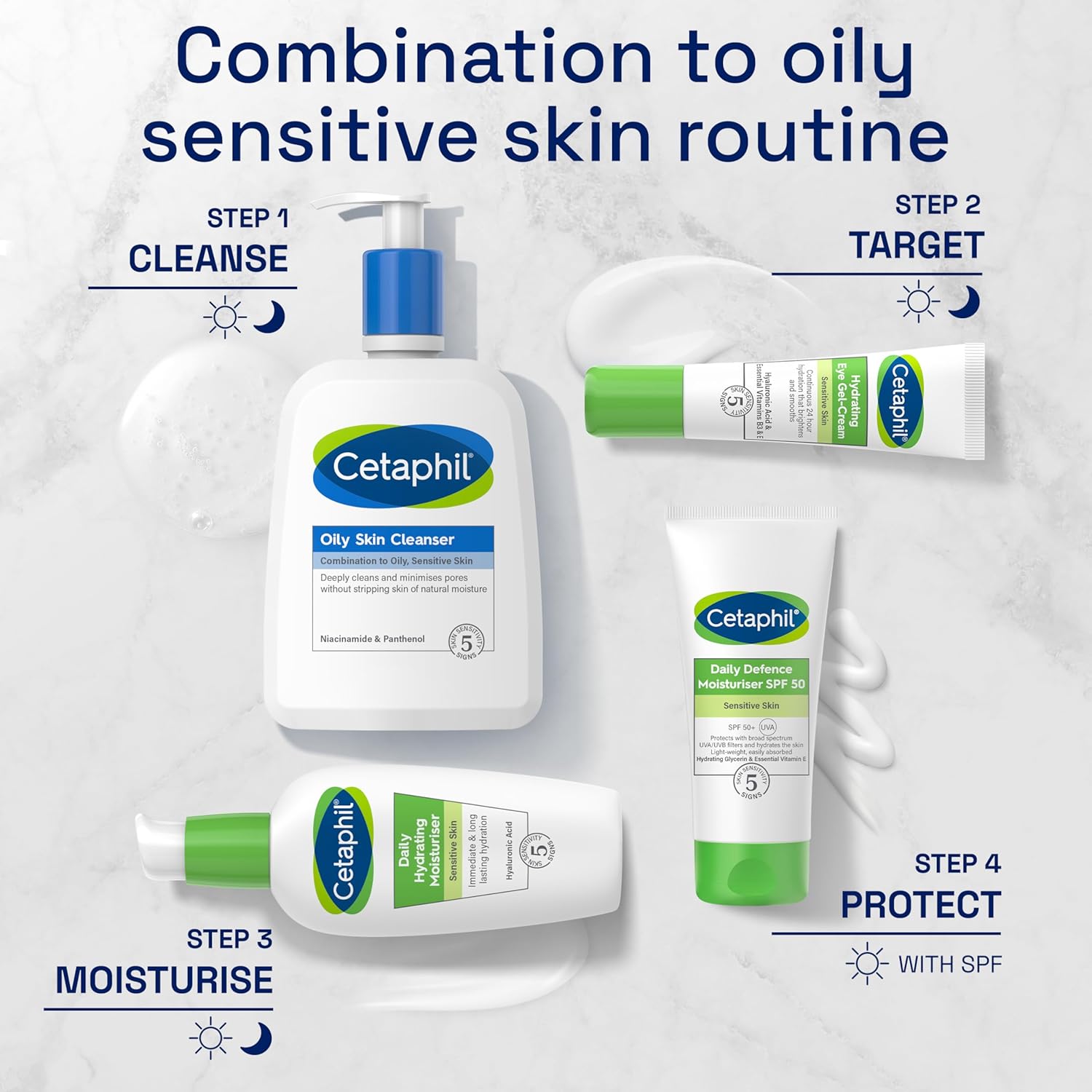 Cetaphil Oily Skin Cleanser for Oily & Sensitive Skin-236ml thumbnail 7