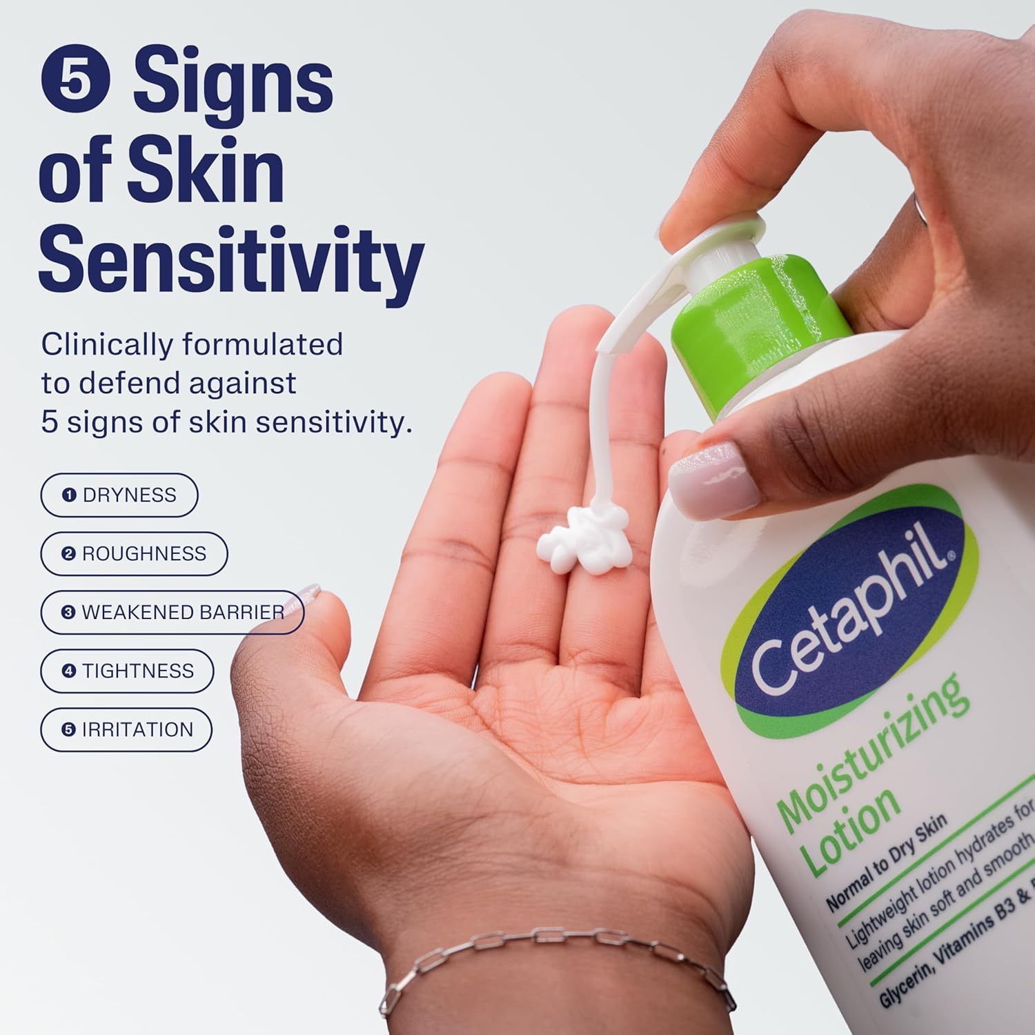 Cetaphil Moisturizing Lotion Normal to Dry Skin-473ml thumbnail 5