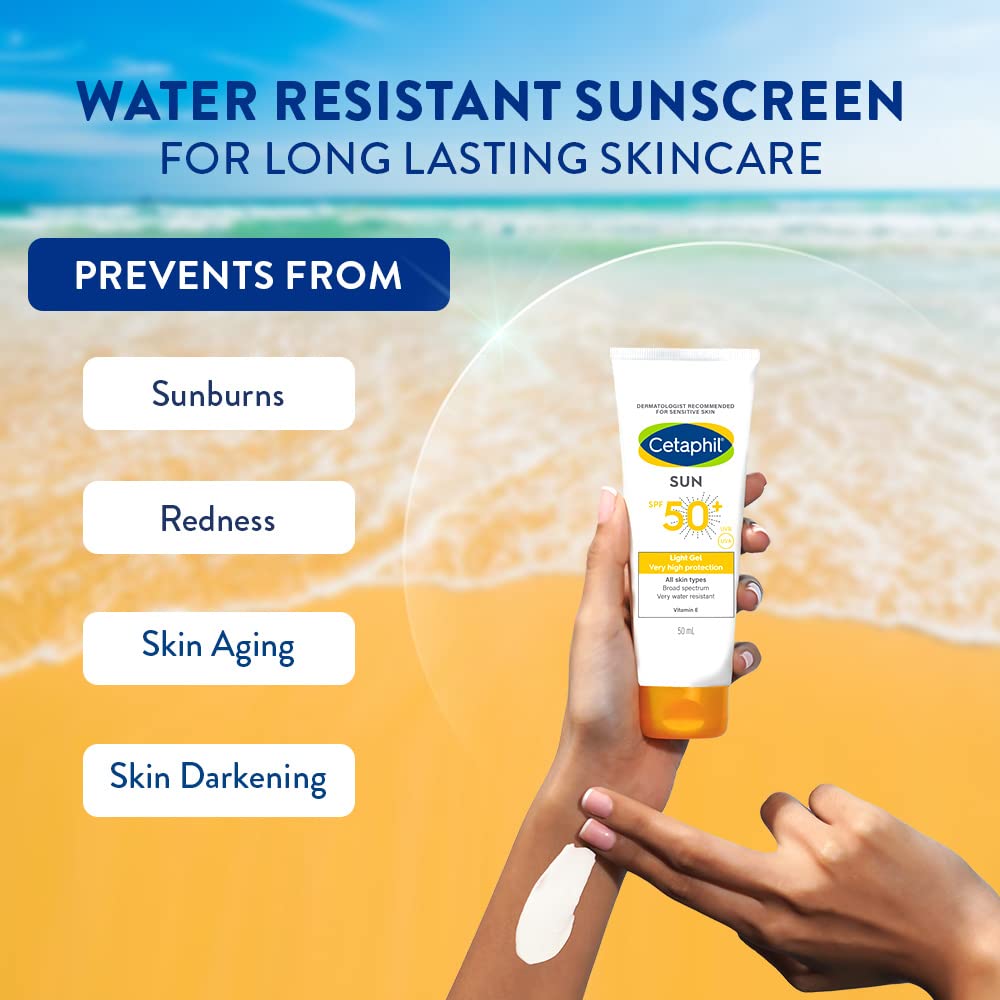 Cetaphil Sun Light Gel Very High Protection SPF 50+ All Type Skin-50ml thumbnail 5