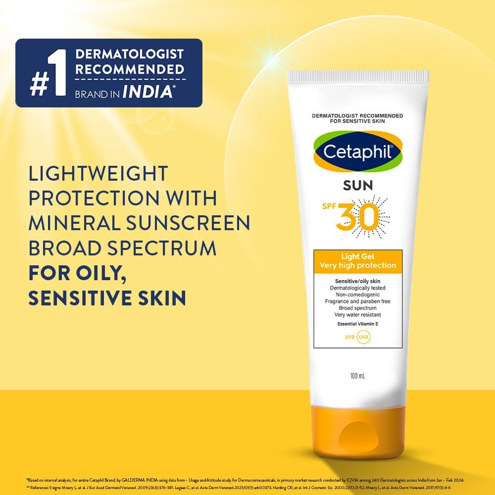 Cetaphil Sun SPF30 Light Gel Very High Protection-100ml thumbnail 4