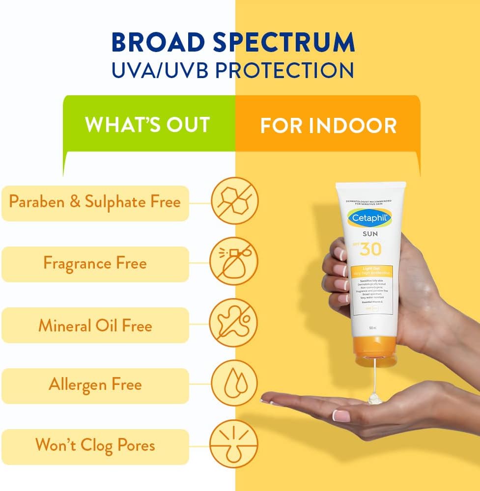 Cetaphil Sun SPF30 Light Gel Very High Protection-100ml thumbnail 5