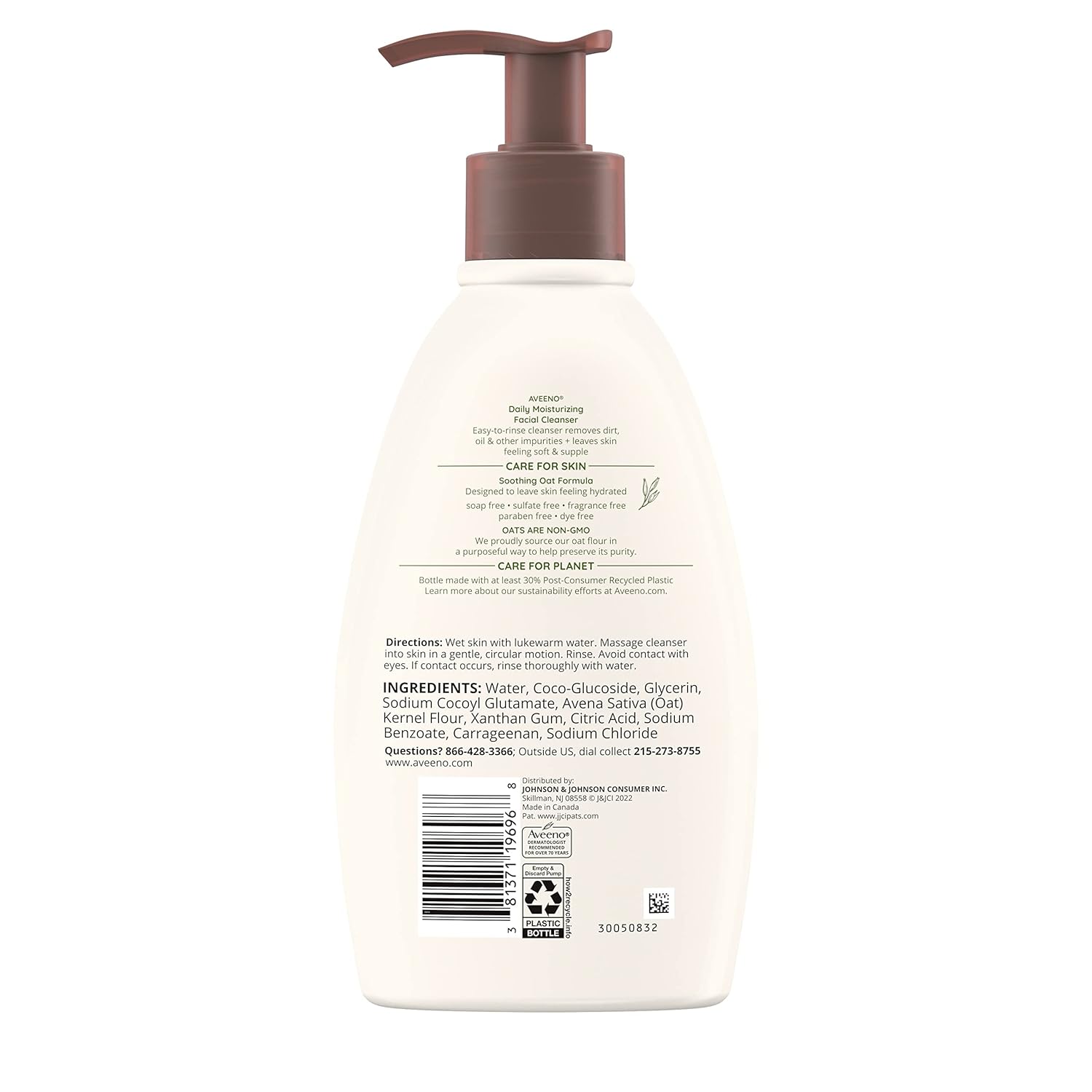 Aveeno Daily Moisturizing Facial Cleanser-354ml