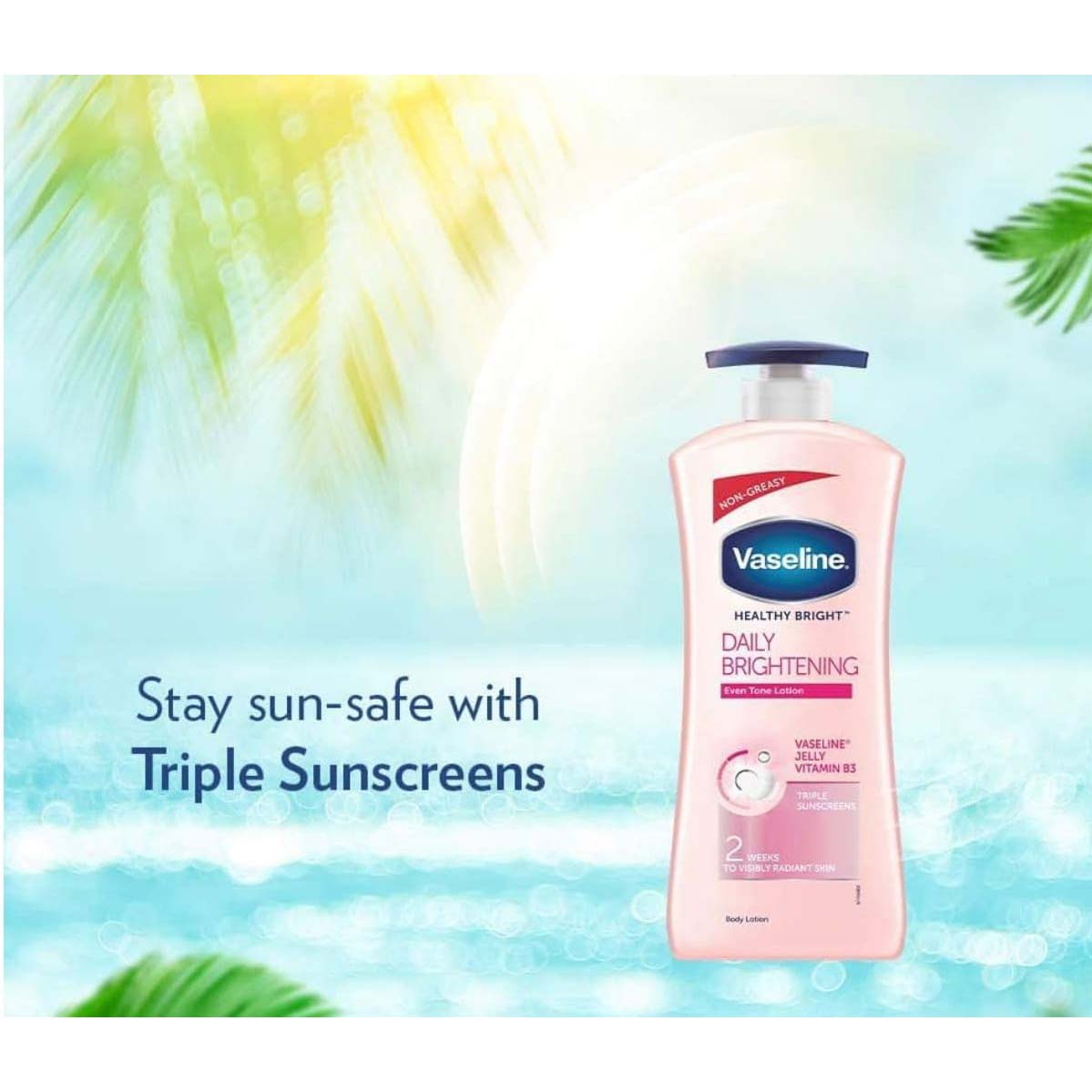 Vaseline Healthy Bright Daily Brightening Even Tone Lotion-725ml thumbnail 4