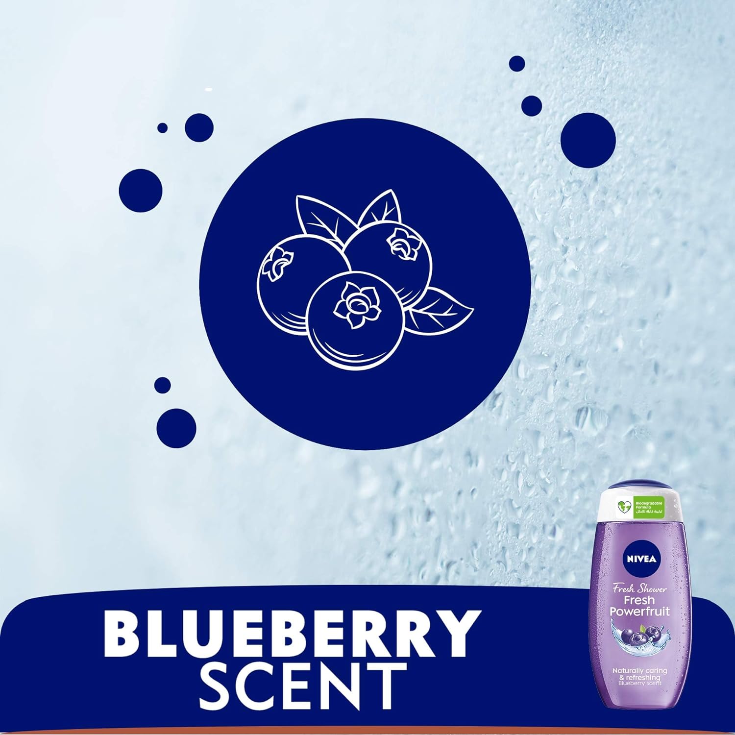 Nivea Shower Gel Fresh Power Fruit-250ml thumbnail 4