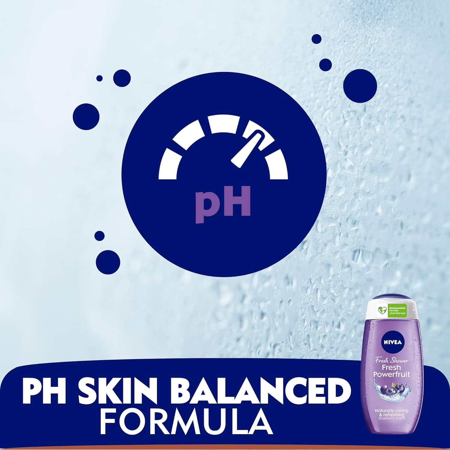 Nivea Shower Gel Fresh Power Fruit-250ml thumbnail 5