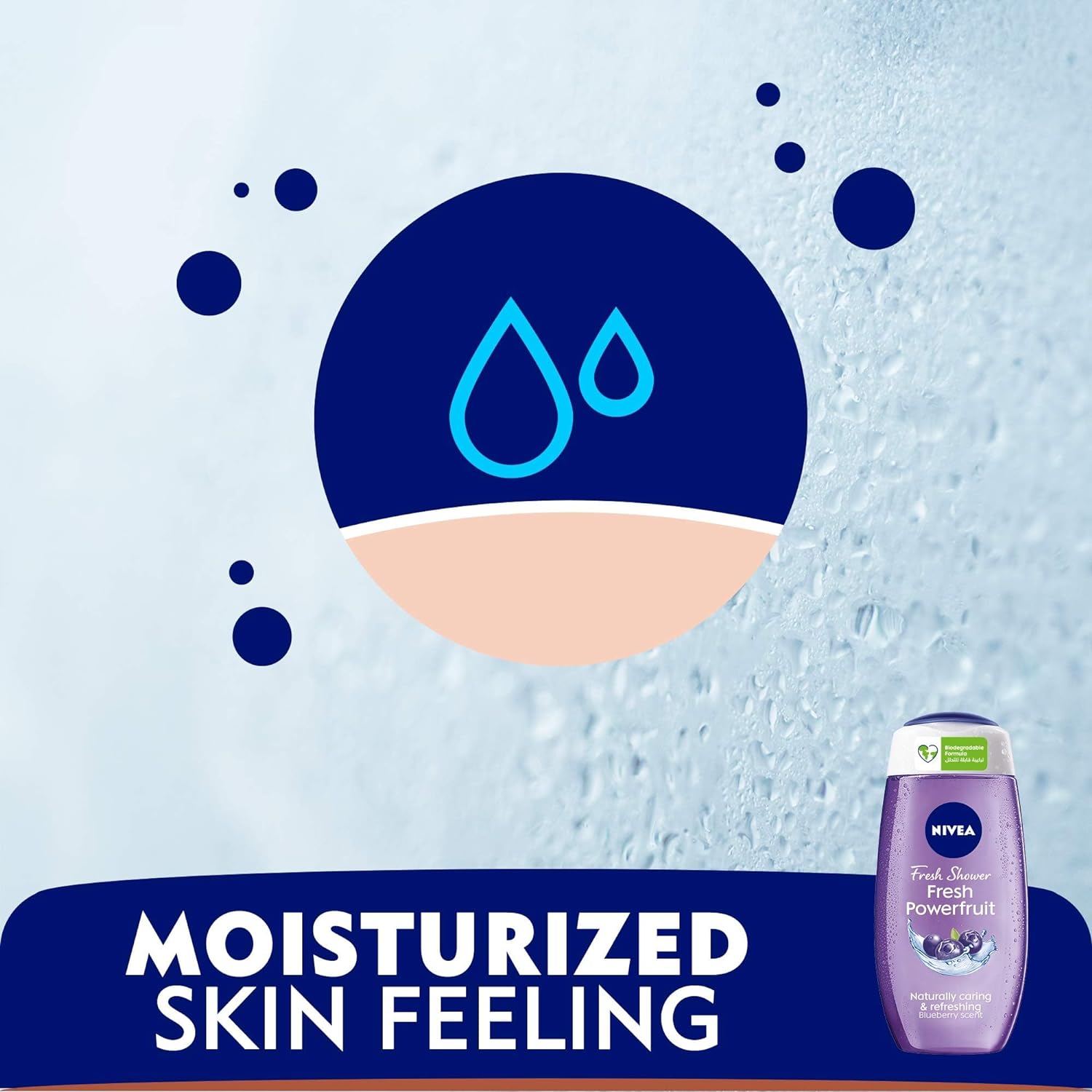 Nivea Shower Gel Fresh Power Fruit-250ml thumbnail 6