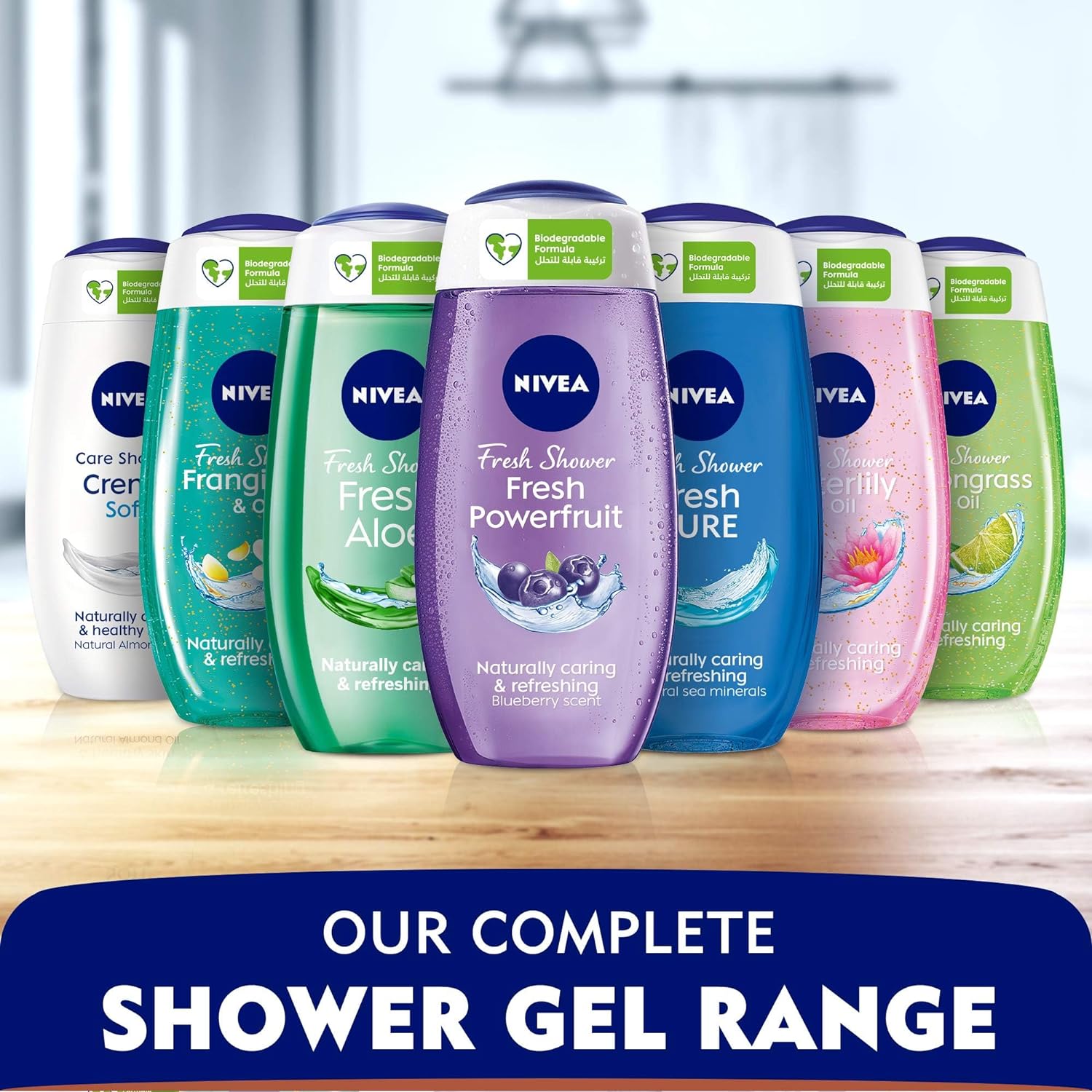 Nivea Shower Gel Fresh Power Fruit-250ml thumbnail 7