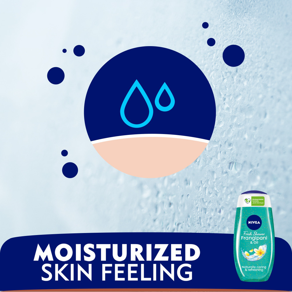 Nivea Frangipani & Oil Shower Gel for Female-250ml thumbnail 4