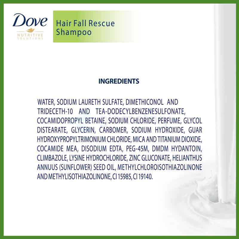 Dove Hair Fall Rescue Shampoo-330ml Free Clear Men Shampoo-79ml thumbnail 4
