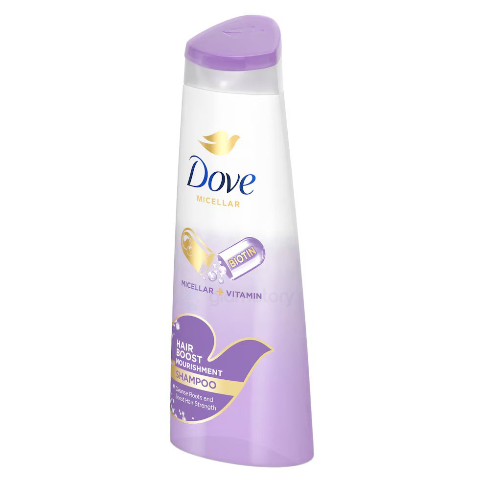 Dove Micellar with Vitamin Hair Boost Nourishment Shampoo-330ml thumbnail 3