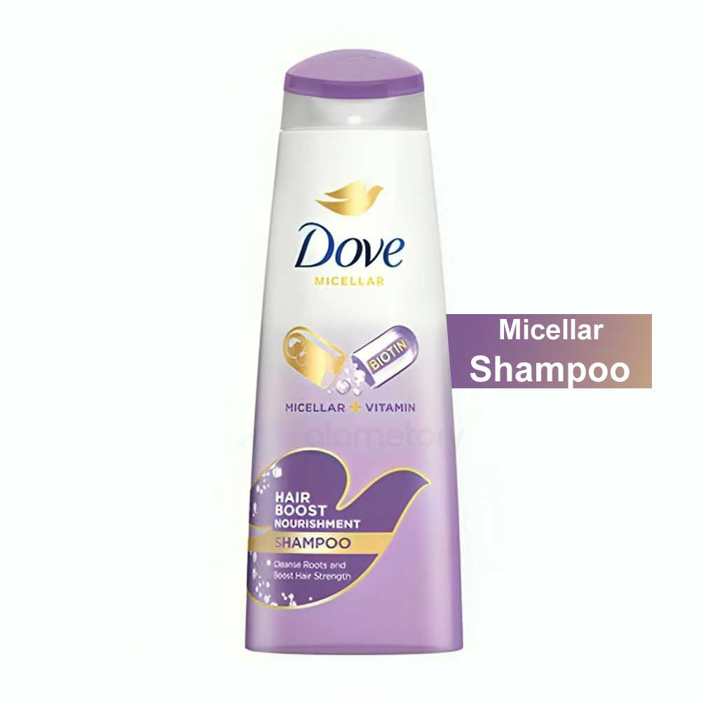 Dove Micellar with Vitamin Hair Boost Nourishment Shampoo-330ml thumbnail 4