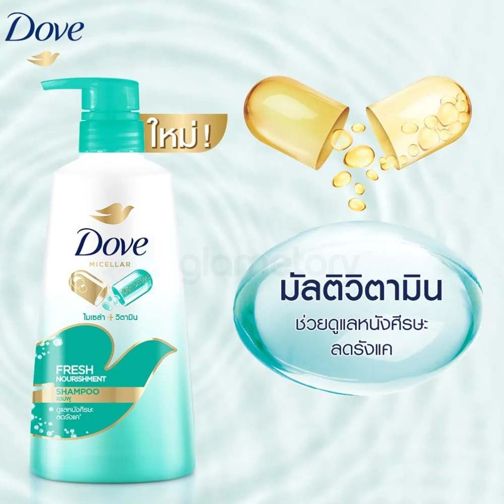 Dove Micellar Shampoo Fresh Nourishment-430ml