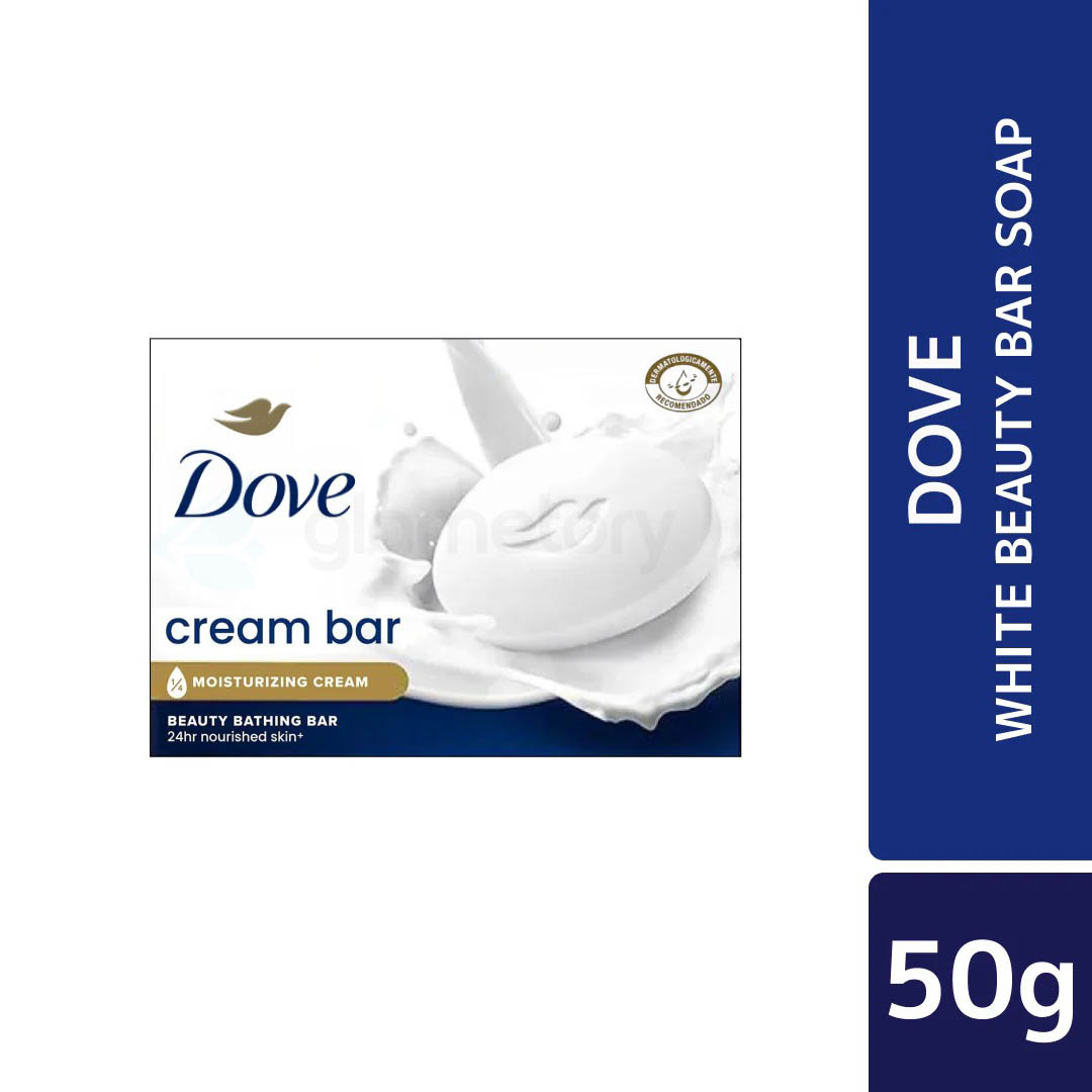Dove White Beauty Bar Soap-50g