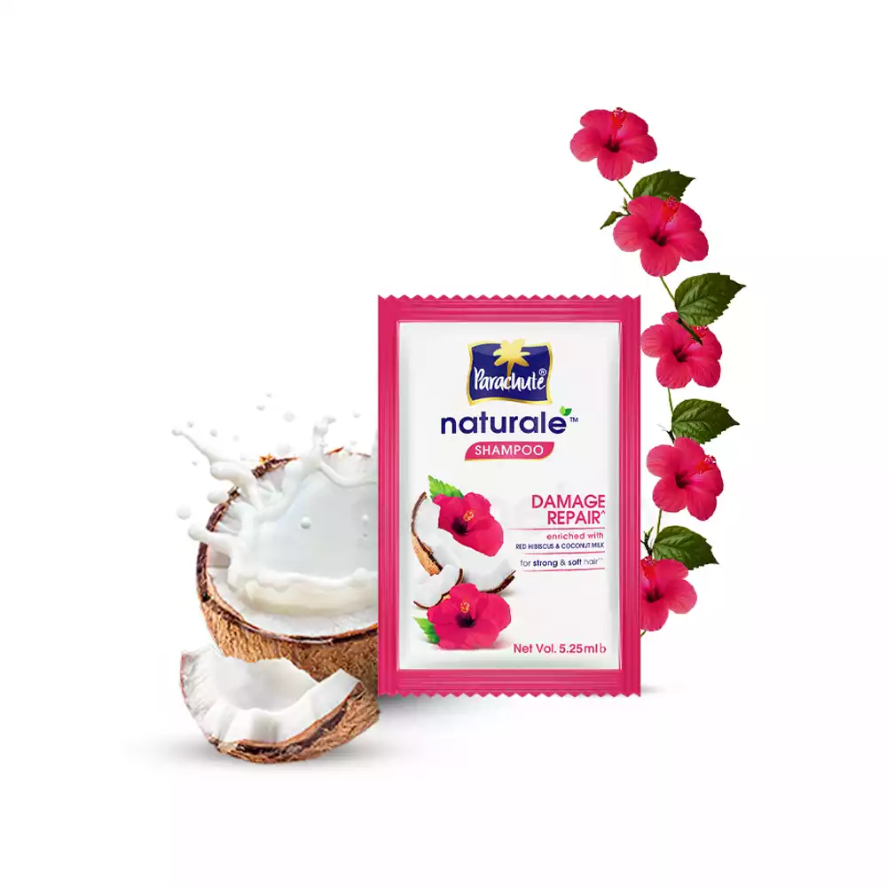 Parachute Naturale Shampoo Damage Repair-5.25ml 12pcs