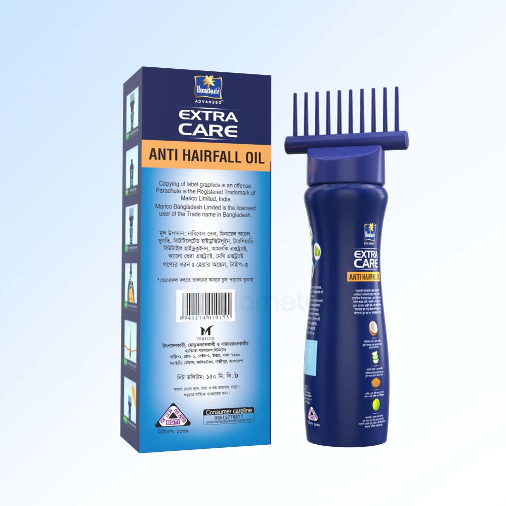 Parachute Advansed Extra Care Anti Hairfall Oil-150ml Root Applier