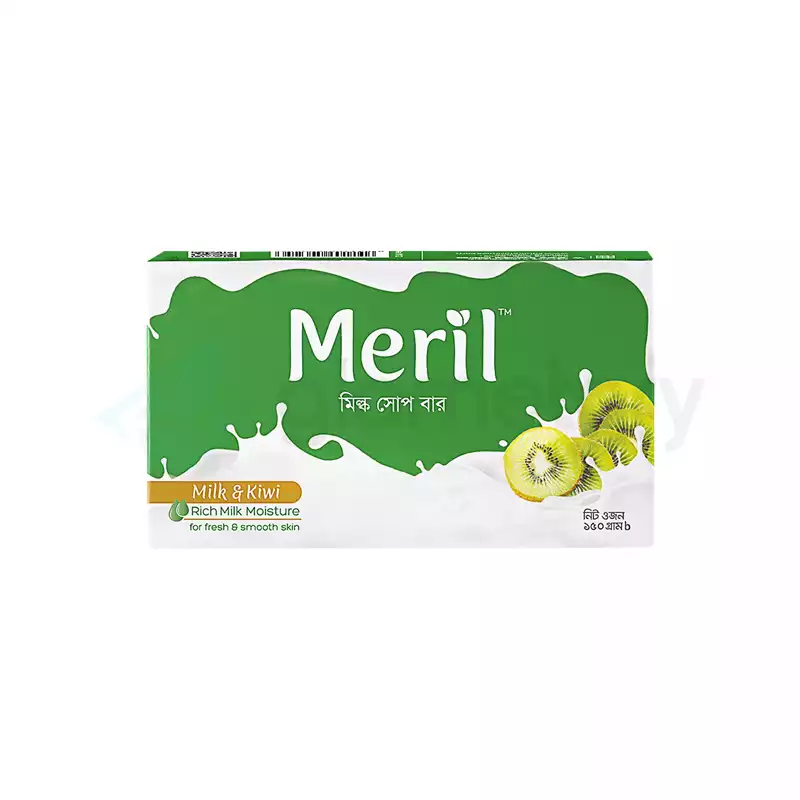 Meril Milk & Kiwi Soap Bar-150g