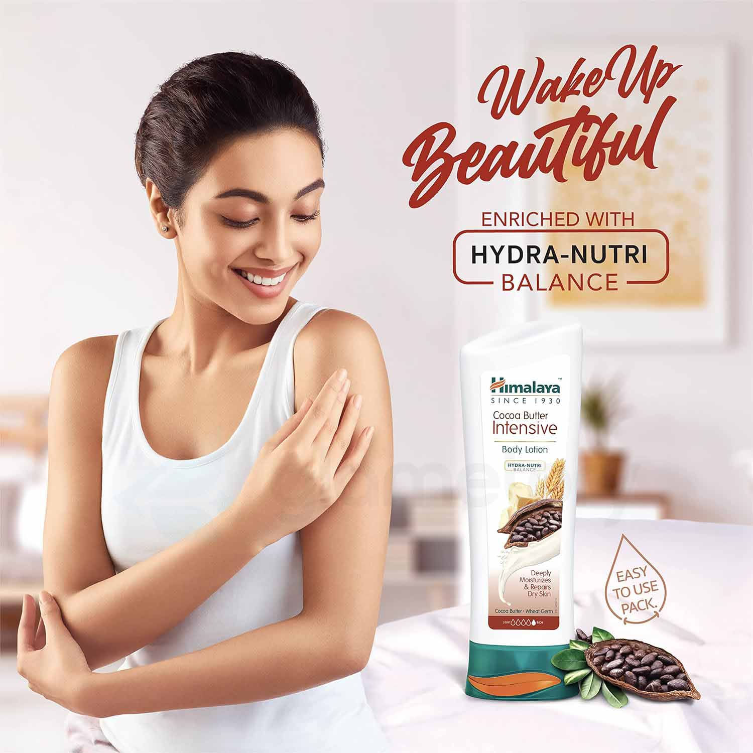 Himalaya Cocoa Butter Wheat Germ Intensive Body Lotion-200ml thumbnail 4