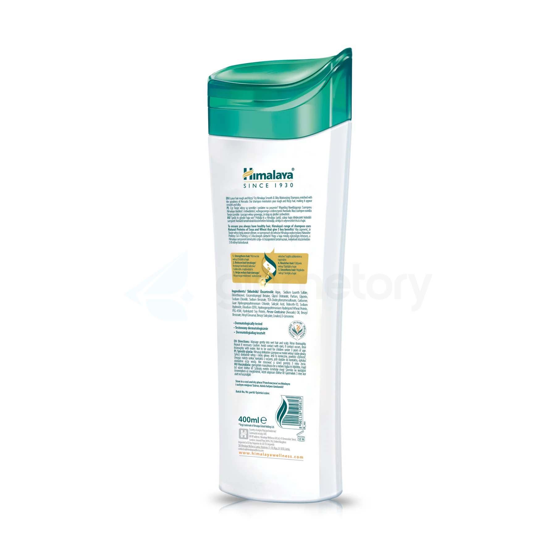 Himalaya Smooth & Silky Moisturising Shampoo with Natural Protein 5-400ml