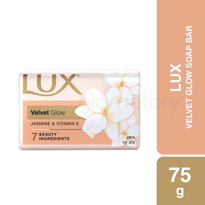 Lux Soap Bar Velvet Glow-75g
