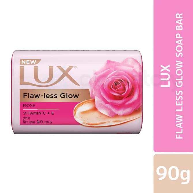 Lux Soap Flaw Less Glow-90gm