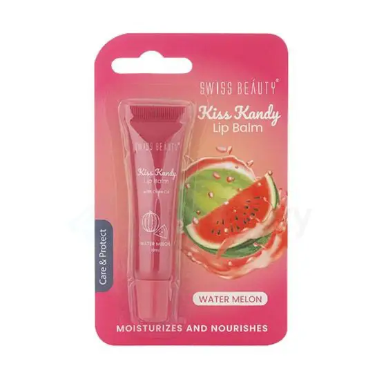 Swiss Beauty Kiss Kandy Lip Balm Watermelon-10ml thumbnail 4