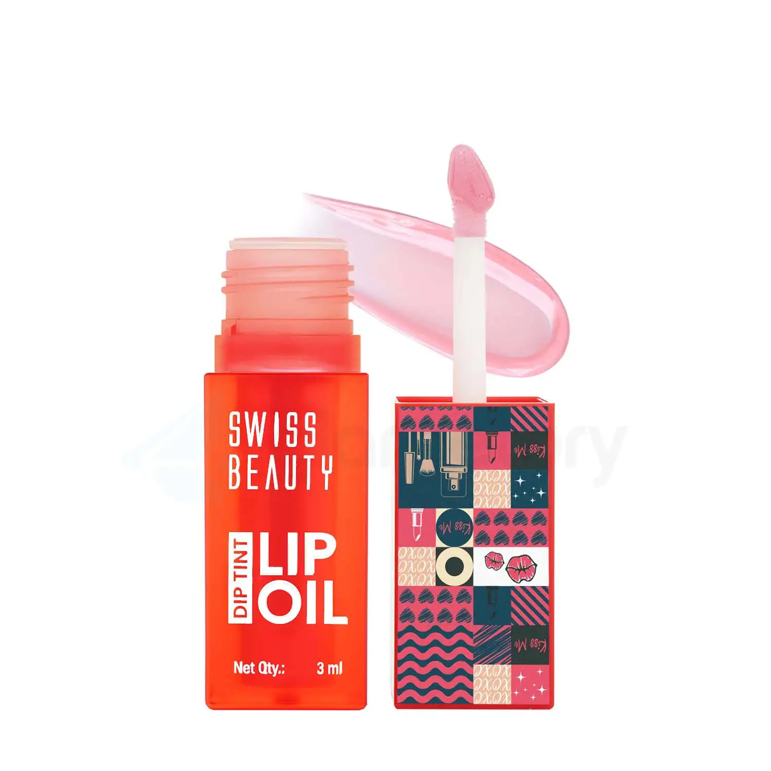 Swiss Beauty Dip Tint Lip Oil Strawberry-3ml thumbnail 3