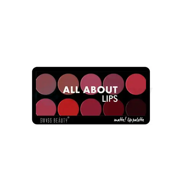 Swiss Beauty All About Lips Matte Lip Palette-01